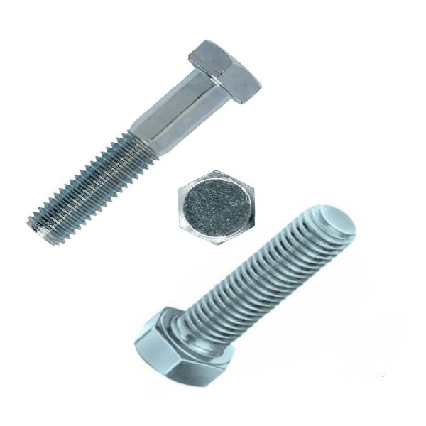 Болт М12х140 оц. DIN 931/933 (ГОСТ 7805-70/7798-70) (шт)